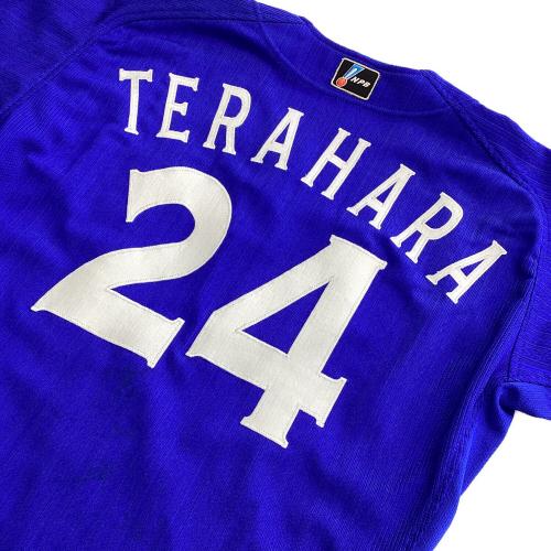 横浜DeNAベイスターズ (ベイスターズ) 応援グッズ SIZE L ブルー 06-08ビジター ユニフォーム 寺原【24】 プロ仕様モデル