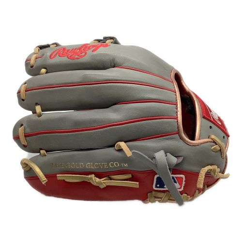 RAWLINGS (ローリングス) 軟式グローブ スカーレットグレー HOH MLB Color SYNC 内野用 GR3HMCK4H