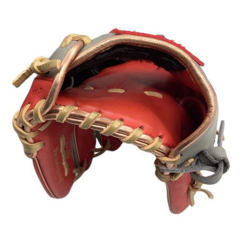 RAWLINGS (ローリングス) 軟式グローブ スカーレットグレー HOH MLB Color SYNC 内野用 GR3HMCK4H