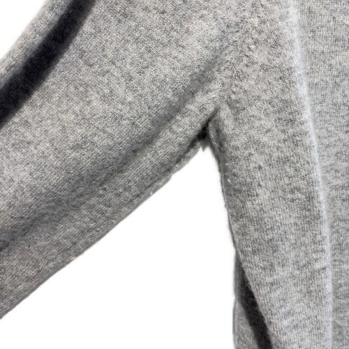 PEARLY GATES (パーリーゲイツ) ゴルフウェア(トップス) レディース SIZE L グレー カシミヤクルーネックニット 055-1270002