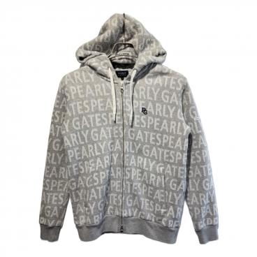 ○★新品未使用　PEARLY GATES　裏毛フルジップパーカー　6　ホワイト ○☆新品未使用 PEARLY GATES 裏毛フルジップパーカー 6