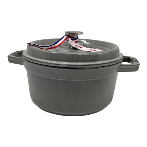 Staub (ストウブ) ピコ・ココット・ラウンド 20cm グレー 40509-820