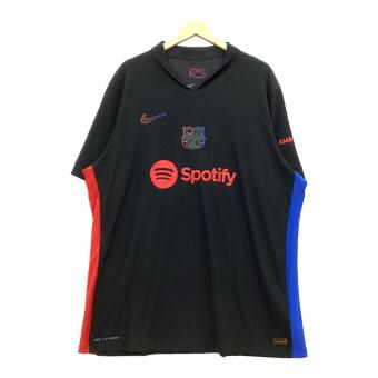 NIKE (ナイキ) サッカーユニフォーム メンズ SIZE XXL(USサイズ) ブラック FCバルセロナ 2024/25 マッチ アウェイ FN8771-011