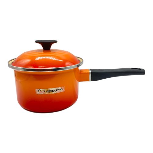 LE CREUSET (ルクルーゼ) ソースパン オレンジ