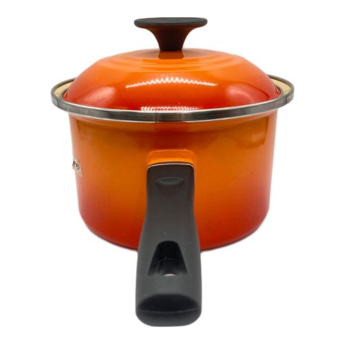 LE CREUSET (ルクルーゼ) ソースパン オレンジ