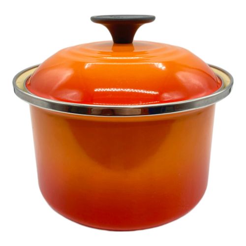 LE CREUSET (ルクルーゼ) ソースパン オレンジ