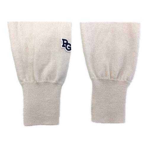 PEARLY GATES (パーリーゲイツ) プルオーバーニット ゴルフウェア(トップス) レディース SIZE 4 ベージュ