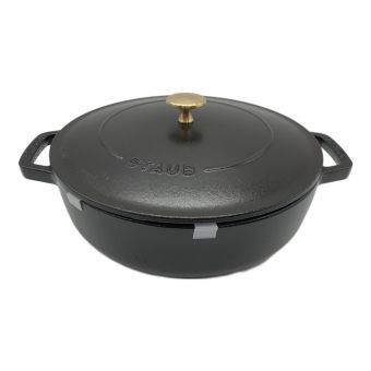 Staub (ストウブ) 両手鍋 ブラック ブレイザー