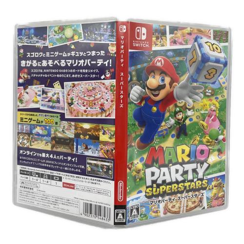 Nintendo Switch用ソフト MARIO PARTY SUPERSTARS CERO A (全年齢対象)