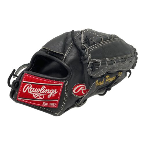 RAWLINGS (ローリングス) 硬式グローブ ブラック 実使用 PRO PREFERRED ブラッドペニー【31】 投手用 PRO12DHKBM