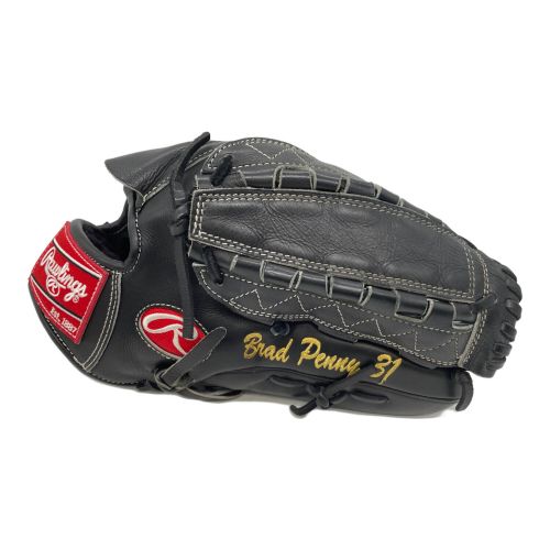 RAWLINGS (ローリングス) 硬式グローブ ブラック 実使用 PRO PREFERRED ブラッドペニー【31】 投手用 PRO12DHKBM