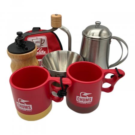 CHUMS (チャムス) コーヒー用品 40周年記念 Kalita Outdoor Coffee Set