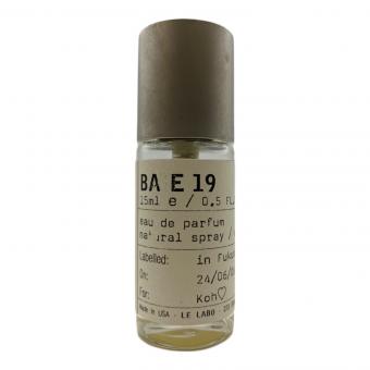 LE LABO (ル ラボ) オードパルファム BAIE 19 15ml 残量80%-99%
