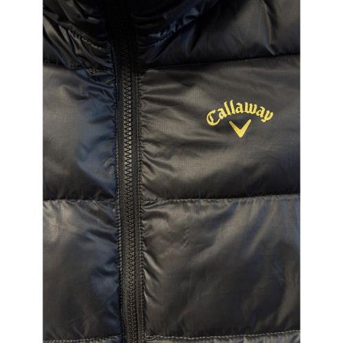 Callaway (キャロウェイ) ゴルフウェア(トップス) レディース SIZE L ブラック×ホワイト リバーシブルダウン 241-9210807