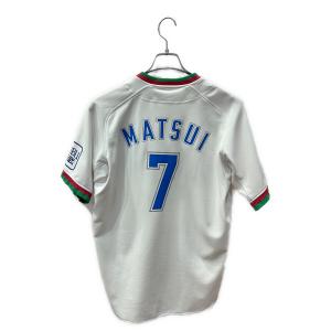 埼玉西武ライオンズ (サイタマセイブライオンズ) 応援グッズ SIZE M ホワイト NIKE ユニフォーム 松井稼頭央【7】 370521