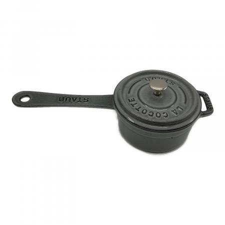 Staub (ストウブ) スモール ソースパン 10cm グレー 鋳鉄｜トレファク