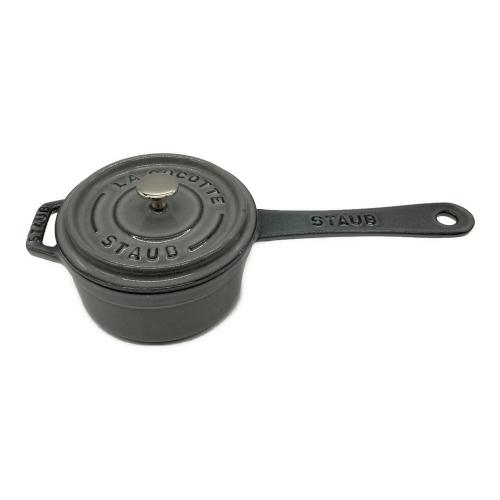 Staub (ストウブ) スモール ソースパン 10cm グレー 鋳鉄