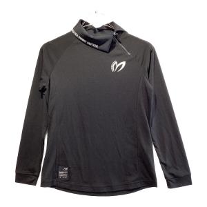 MASTER BUNNY EDITION (マスターバニーエディション) ゴルフウェア(トップス) レディース SIZE M ブラック ドライミックスハイネックシャツ モックネック