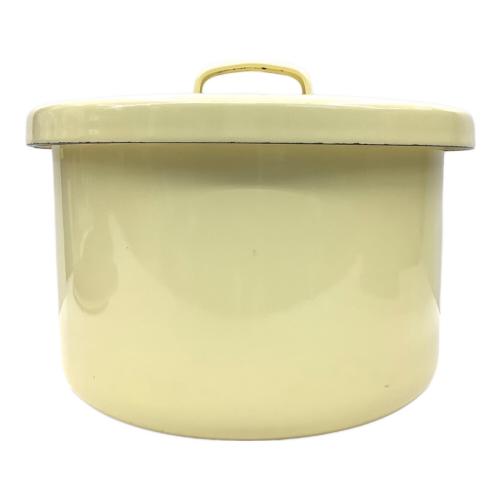 野田琺瑯 (ノダホーロ) 蒸気調理鍋MIMOZA イエロー｜トレファクONLINE