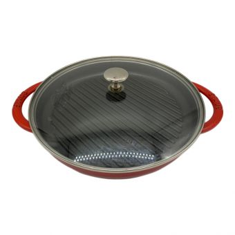 Staub (ストウブ) ピュアグリル 26cm レッド