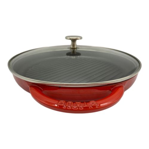 Staub (ストウブ) ピュアグリル 26cm レッド