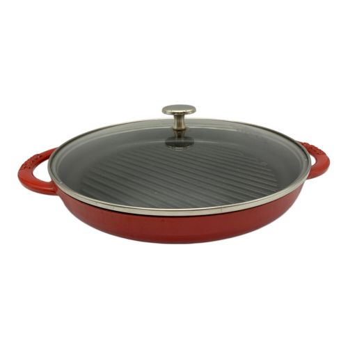 Staub (ストウブ) ピュアグリル 26cm レッド