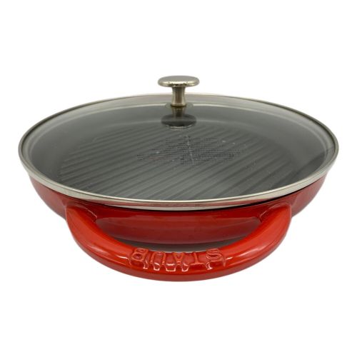 Staub (ストウブ) ピュアグリル 26cm レッド