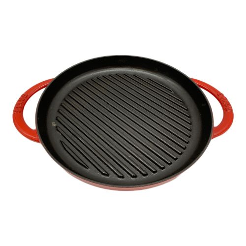 Staub (ストウブ) ピュアグリル 26cm レッド