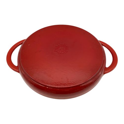 Staub (ストウブ) ピュアグリル 26cm レッド