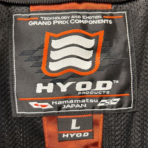 HYOD (ヒョウドウ) ナイロンライディングジャケット メンズ SIZE L ブラック