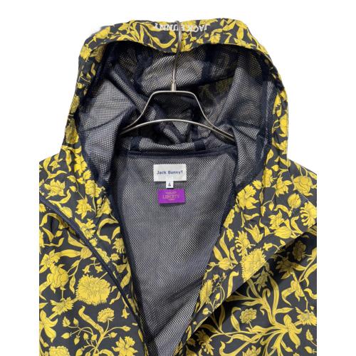 JACK BUNNY (ジャックバニー) ゴルフウェア(トップス) メンズ SIZE M イエロー エステルツイルブルゾン アウター 262-0220945