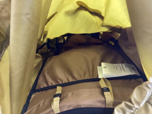 MILLET (ミレー) バックパック ゴールド 背面サイズS SAAS FEE 30+5