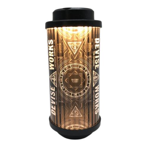 DEVISE WORKS (デバイスワークス) LEDランタン 6周年限定 DEVISE INTERFACE 38BI MONSHO BLACK ver