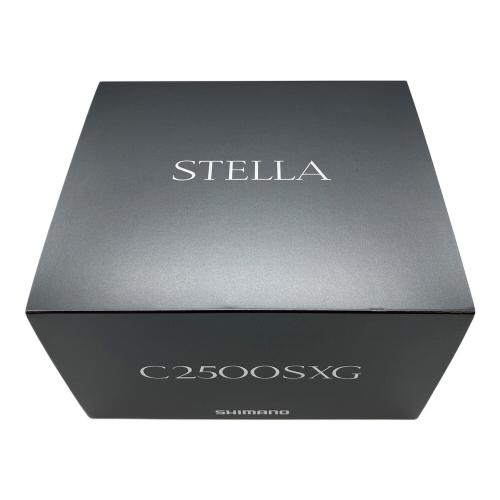 SHIMANO (シマノ) リール 元箱・ケース・別売チタンリールスタンド付 STELLA C2500SXG スピニングリール