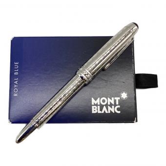 MONTBLANC (モンブラン) 万年筆 シルバー ペン先18K マイスターシュテック ソリテール