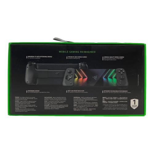 Razer (レイザー) ゲーミングコントローラー RZ06-04180100-R3M1 iPhone / Android 用 KISHI V2
