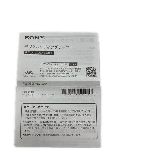 SONY (ソニー) WALKMAN NW-A306 YY1301B1