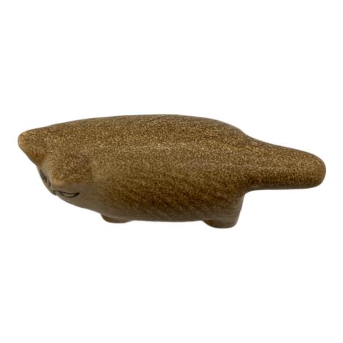 Lisa Larson (リサラーソン) 陶器 mika(ブラウン)