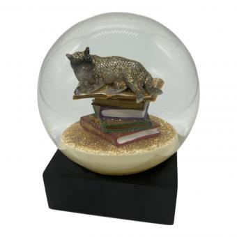 COOLSNOWGLOBES スノードーム 本の上の猫