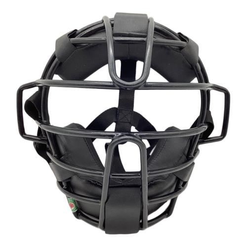 MIZUNO (ミズノ) ヘルメット・マスク・プロテクター・レガース・バッグ付 軟式用キャッチャー防具5点セット SIZE M ブラック