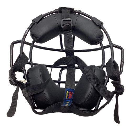 MIZUNO (ミズノ) ヘルメット・マスク・プロテクター・レガース・バッグ付 軟式用キャッチャー防具5点セット SIZE M ブラック