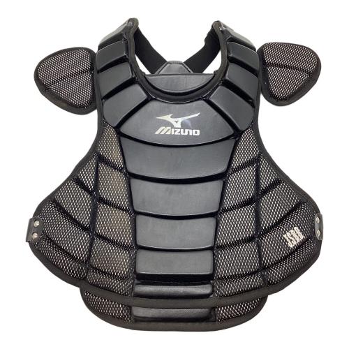 MIZUNO (ミズノ) ヘルメット・マスク・プロテクター・レガース・バッグ付 軟式用キャッチャー防具5点セット SIZE M ブラック
