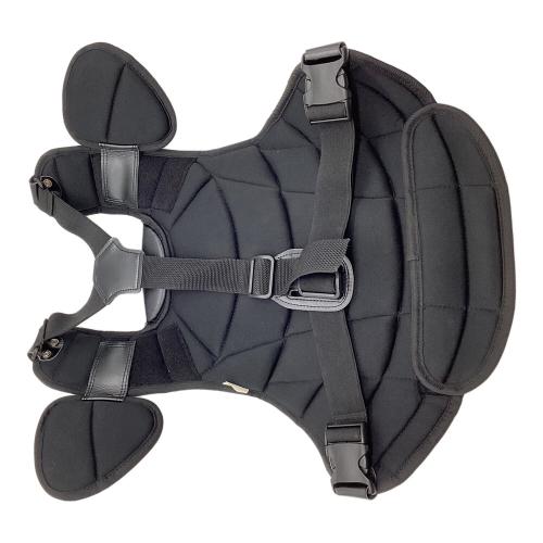 MIZUNO (ミズノ) ヘルメット・マスク・プロテクター・レガース・バッグ付 軟式用キャッチャー防具5点セット SIZE M ブラック