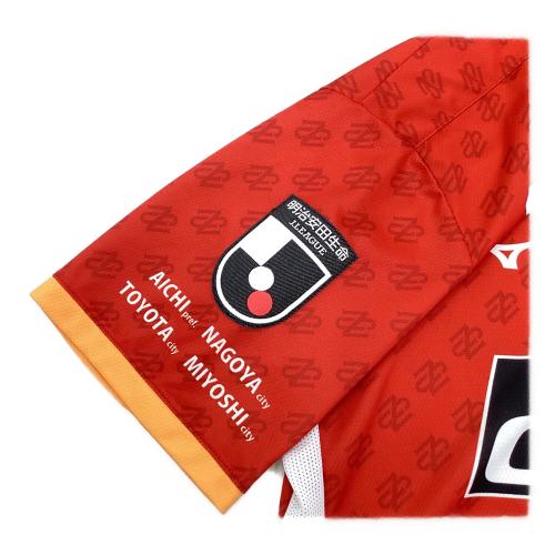 名古屋グランパス (ナゴヤグランパス) サポーターグッズ SIZE XL AISIN【77】JUNKER 2023年オーセンティック MIZUNO Tシャツ