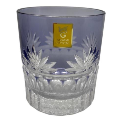 KAGAMI CRYSTAL (カガミクリスタル) 冷酒グラス 江戸切子 七宝小紋