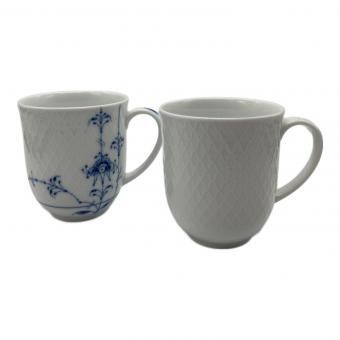 ROYAL COPENHAGEN (ロイヤル・コペンハーゲン) B＆W PALMETTE MUG ブルーパルメッテ/ホワイトパルメッテ ペア