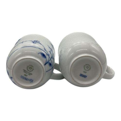 ROYAL COPENHAGEN (ロイヤル・コペンハーゲン) B＆W PALMETTE MUG ブルーパルメッテ/ホワイトパルメッテ ペア
