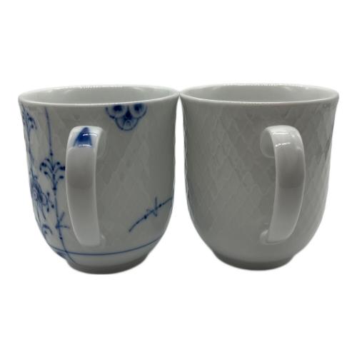 ROYAL COPENHAGEN (ロイヤル・コペンハーゲン) B＆W PALMETTE MUG ブルーパルメッテ/ホワイトパルメッテ ペア