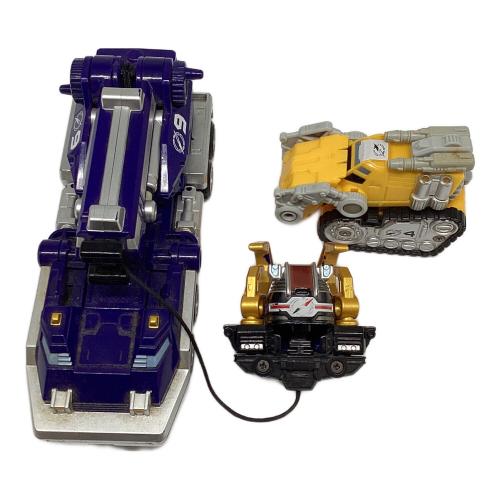 轟轟戦隊ボウケンジャー (ゴーゴーセンタイボウケンジャー) DXアルティメットダイボウケン 戦隊ヒーロー DXダイボウケン+轟轟合体シリーズ01~05+武器（合計14パーツ分）説明書一部のみ付属