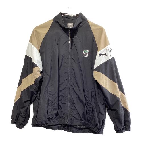 PUMA (プーマ) ゴルフウェア(トップス) メンズ SIZE M ブラック RXP ナイロンスウィッチ ジャケット renoma